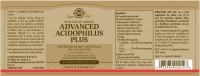 Solgar Advanced Acidophilus Plus