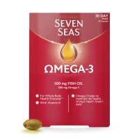 Seven Seas Omega-3 Fish Oil With Vitamin D 30 Capsules