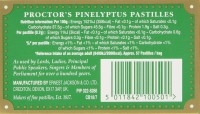 Proctor'S Pinelyptus Pastilles