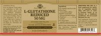 Solgar L-Glutathione Reduced 50 MG