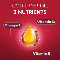Seven Seas Omega-3 Fish Oil Plus Cod Liver Oil Max Strength With Vitamins D And Vitamin E