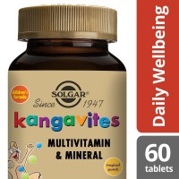 Solgar Kangavites® Complete Multivitamin & Mineral Formula For Children (Tropical Punch)