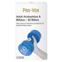 Pro-Ven Adult Acidophilus + Bifidus 50 Billion 14s
