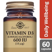 Solgar Vitamin D3 (Cholecalciferol) 600 IU (15 µg)