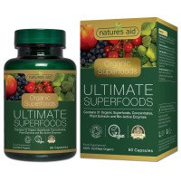 Natures Aid Organic Ultimate Superfoods Powder (31 Organic Superfoods And Enzymes)