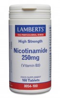 Lamberts Nicotinamide 250mg (Vitamin B3)