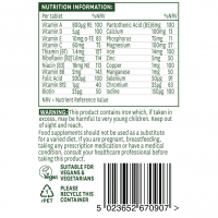 Natures Aid Complete Multi-Vitamins & Minerals (Suitable For Vegetarians & Vegans)
