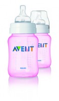 Philips Avent Classic+ Bottle Pink 260ml