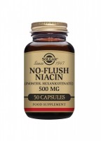 Solgar NO-Flush Niacin (Inositol Hexanicotinate) 500 MG
