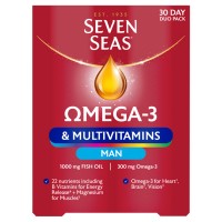 Seven Seas Omega-3 & Multivitamins Man 30 Day Duo Pack