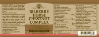 Solgar Bilberry Horse Chestnut Complex