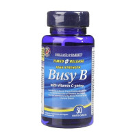 Holland & Barrett Timed Release Busy B Complex With Vitamin C 500mg