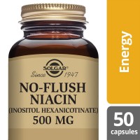 Solgar NO-Flush Niacin (Inositol Hexanicotinate) 500 MG
