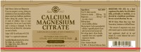 Solgar Calcium Magnesium Citrate