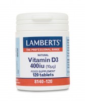 Lamberts Vitamin D3 400 I.u. (10mcg)