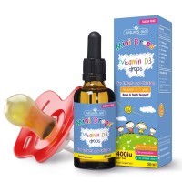 Natures Aid (3 Months-5 Years) Vitamin D3 400iu Mini Drops For Infants & Children