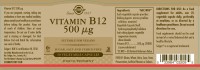 Solgar Vitamin B12 500 µg