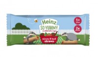 Heinz Tomato & Basil Straws 2 X 15g