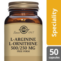 Solgar ﻿l-Arginine L-Ornithine 500 MG / 250 MG