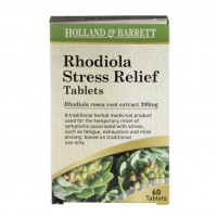 Holland & Barrett Rhodiola Stress Relief 60 Tablets 200mg