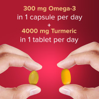 Seven Seas Omega-3 + Vitamin D, Plus Turmeric