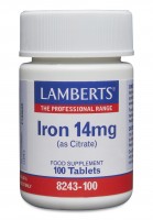 Lamberts Iron 14mg (AS Citrate)