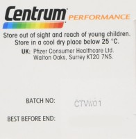 Centrum Performance Tab