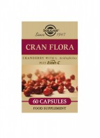 Solgar Cran Flora Cranberry With L. Acidophilus Plus Ester-C®
