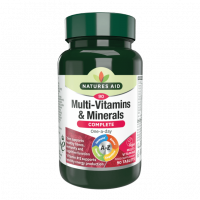 Natures Aid Complete Multi-Vitamins & Minerals (Suitable For Vegetarians & Vegans)