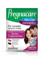 Vitabiotics Pregnacare Conception Him & Her