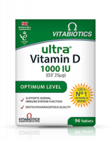 Vitabiotics Ultra Vitamin D D3 1000 IU Tablet