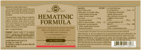 Solgar Hematinic Formula