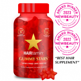 Hairtamin Gummy Stars 60 Vegan Gummies
