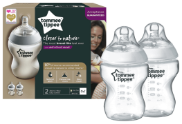 Tommee Tippee Closer TO Nature Feeding Bottle 2pk