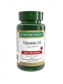 Nature'S Bounty Vitamin D3 25 µg (1000 IU)