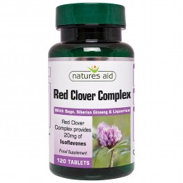 Natures Aid Red Clover Complex With Sage, Siberian Ginseng & Liquorice