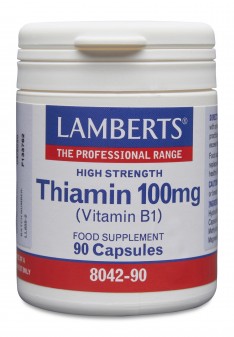 Lamberts Thiamin 100mg (Vitamin B1)