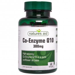 Natures Aid Mega Potency CO-Q-10 300mg (CO Enzyme Q10)