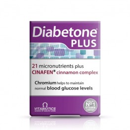 Vitabiotics Diabetone Plus Cinafen* 84 Tabs