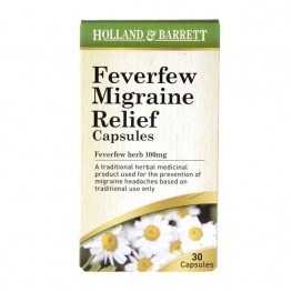 Holland & Barrett Feverfew Migraine Relief 100mg