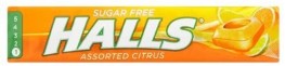 Halls Mentholyptus Citrus Sugar Free