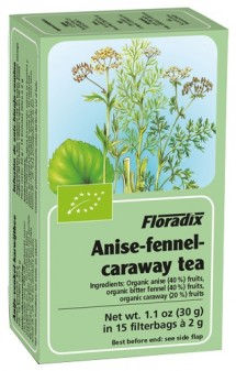 Floradix Anise, Fennel, Carraway 15 Bags