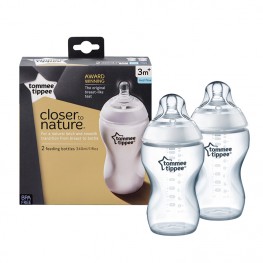 Tommee Tippee Closer TO Nature Bottle 2pk