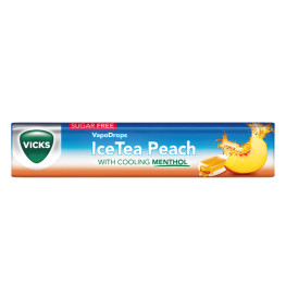 Vicks Throat Sweets Ice Tea Stick S/F