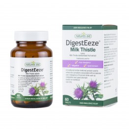 Natures Aid Digesteeze 150mg (Equivalent 2750mg - 6600mg Milk Thistle)