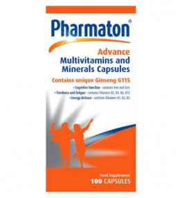 Pharmaton Advance Multivitamins And Minerals 100 Capsules