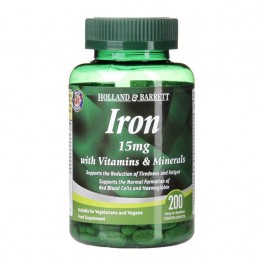 Holland & Barrett Iron 15mg With Vitamins & Minerals