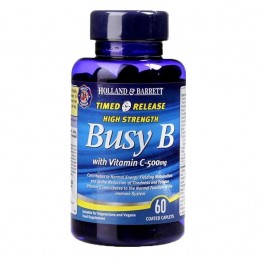 Holland & Barrett Timed Release Busy B Complex With Vitamin C 500mg