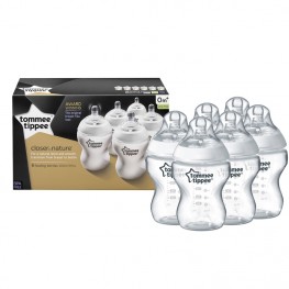 Tommee Tippee Closer TO Nature Bottle 6pk