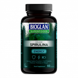 Bioglan Superfoods Organic Spirulina 60 Capsules